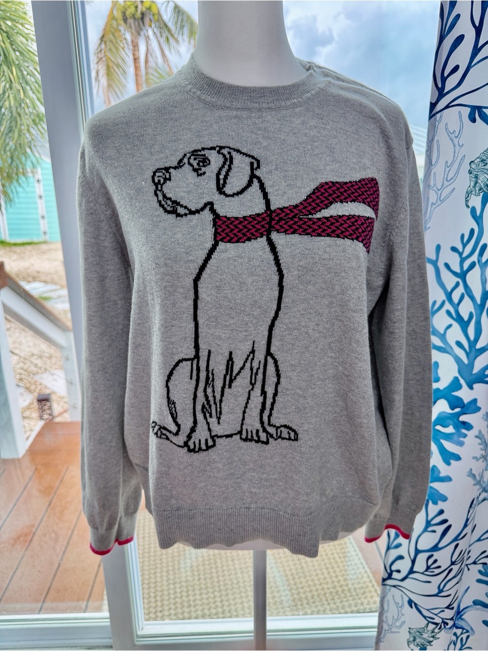 Women’s Alashan Cashmere "Woofington" Pullover Sweater